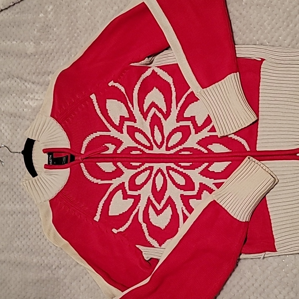 Athleta Nordic style sweater Sz-XL